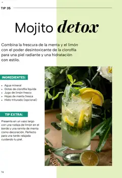 Nuevas ofertas de Chedraui válidas en toda la República Mexicana desde el 02.05.2025. ¡Encuentra las mejores ofertas en Chedraui folleto Vive Bella! | Página: 74 | Productos: Agua, Limón, Jugo, Radiante