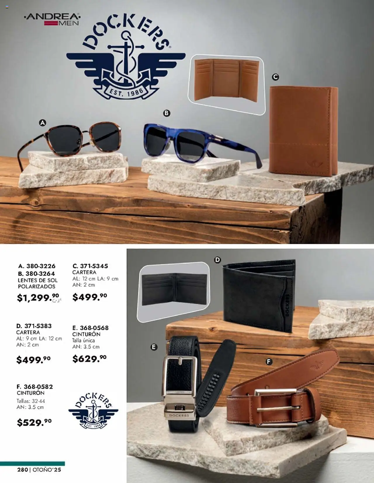 Nuevas ofertas de Andrea válidas en toda la República Mexicana desde el 24.08.2025. ¡Encuentra las mejores ofertas en Andrea - Catálogo Accesorios! | Página: 54 | Productos: Lentes, Cinturón, Lentes de sol