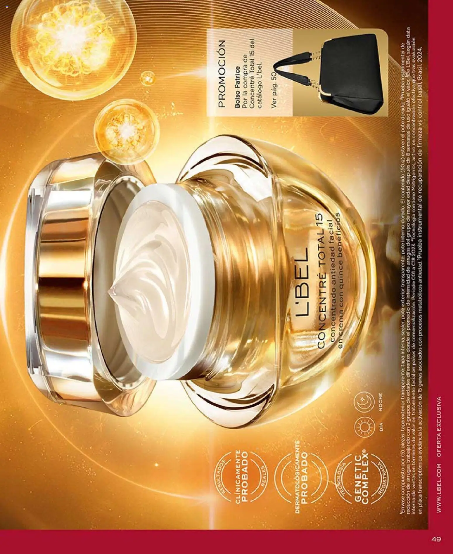 L'Bel revista - valida desde el 03.11.2025 | Página: 49 | Productos: Bolso, Crema