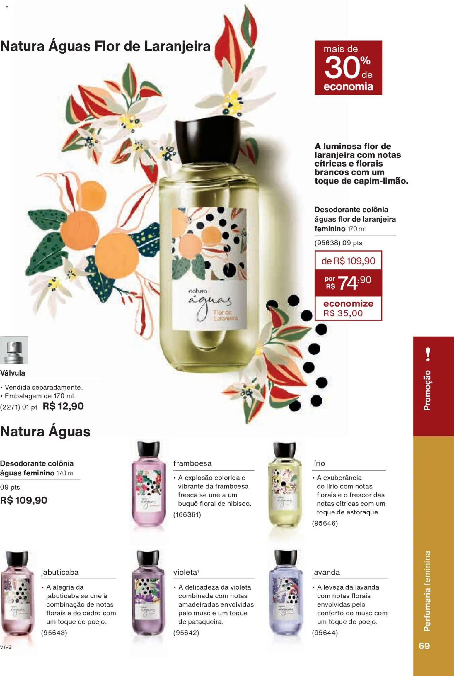 Natura Folheto - válido de 30.10.2025 | Página: 69 | Produtos: Desodorante