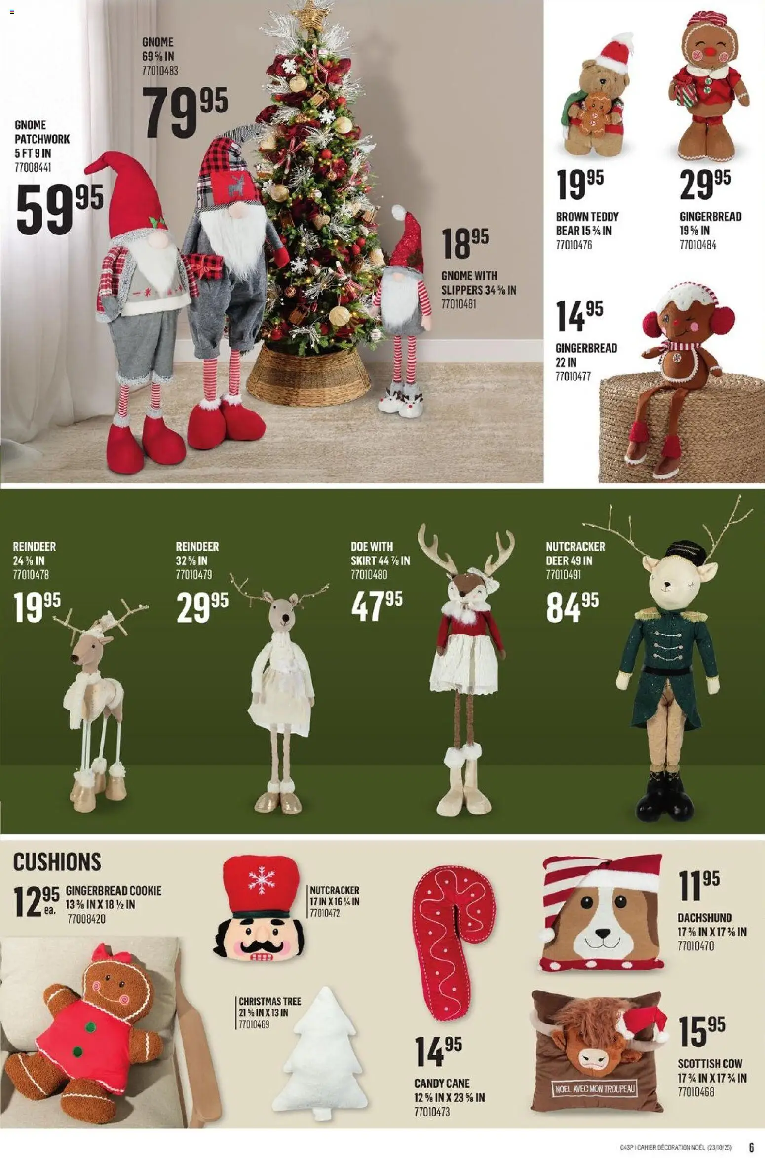 Canac flyer valid from 23.10.2025 | Page: 6 | Products: Slippers, Skirt