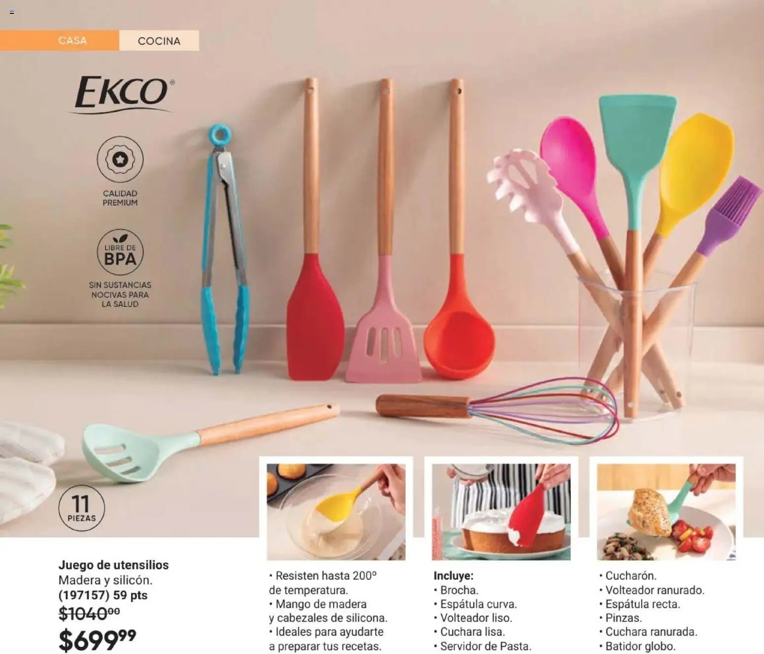 Nuevas ofertas de AVON válidas en toda la República Mexicana desde el 10.01.2026. ¡Encuentra las mejores ofertas en AVON Casa & Estilo 2 2026! | Página: 44 | Productos: Mango, Juego, Batidor, Cuchara