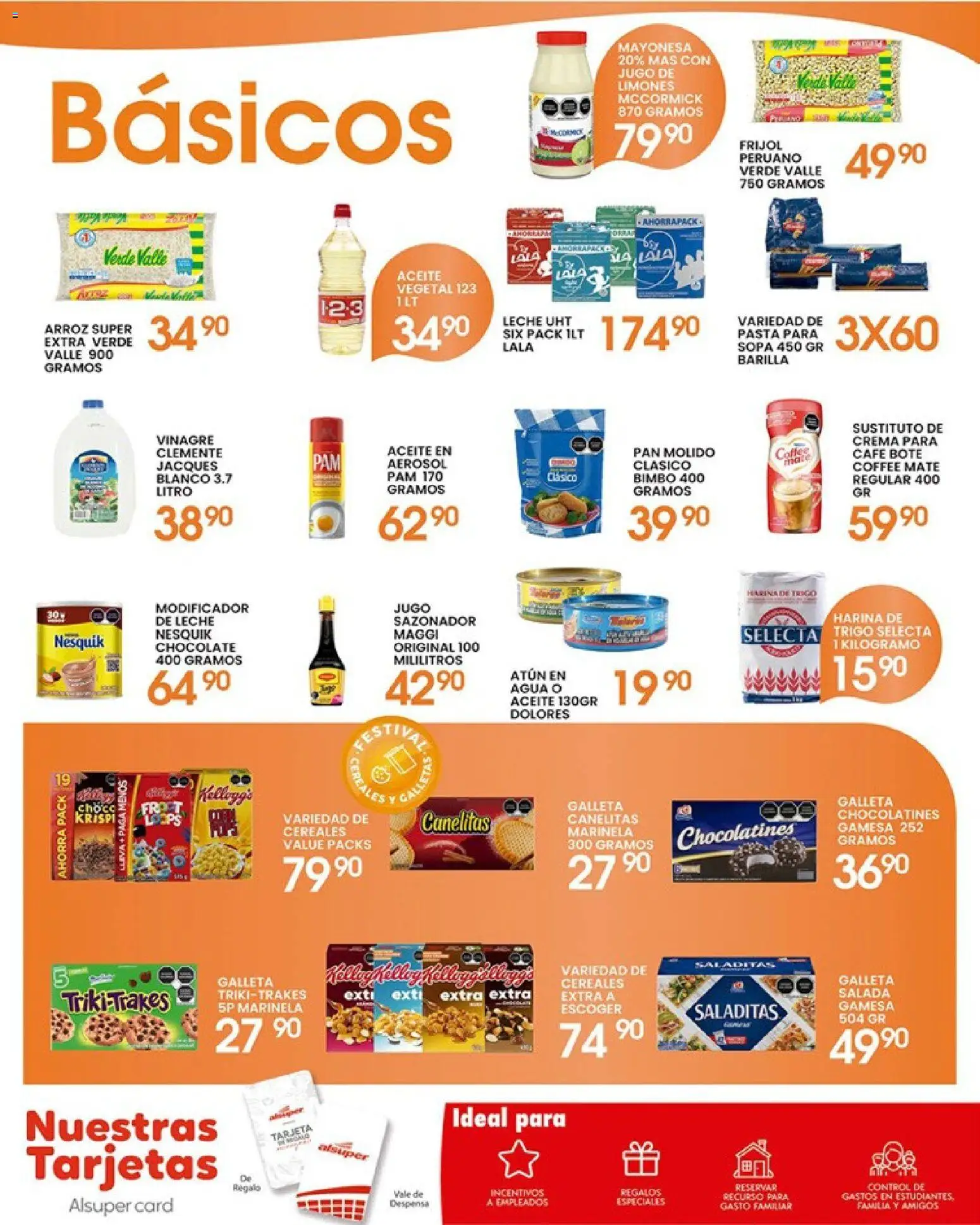 Nuevas ofertas de Alsuper válidas en toda la República Mexicana desde el 10.04.2026. ¡Encuentra las mejores ofertas en Alsuper folleto Calera! | Página: 6 | Productos: Crema, Leche, Chocolate, Pasta