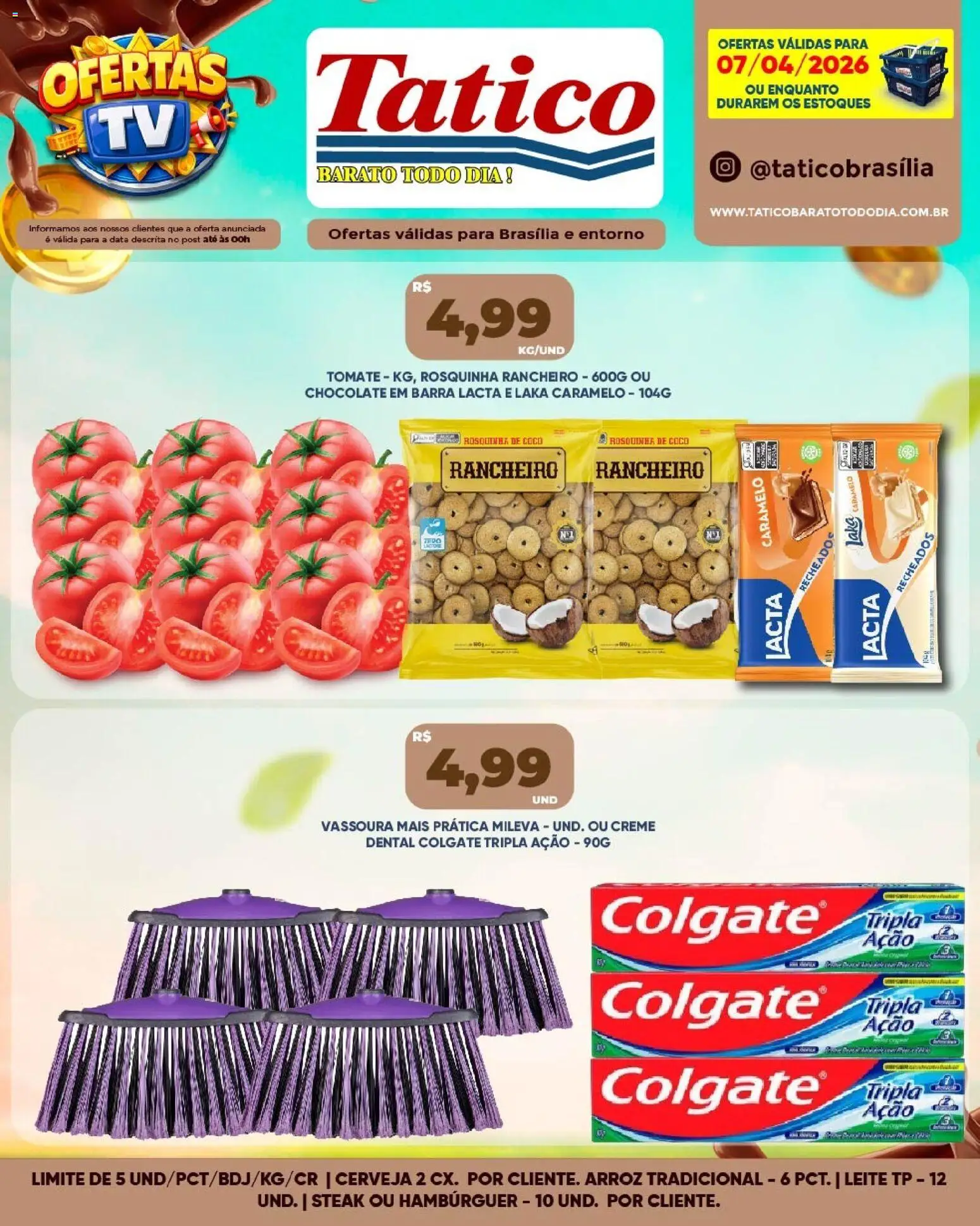 Tatico Folheto - válido de 08.04.2026 | Página: 24 | Produtos: Coco, Cerveja, Creme, Vassoura