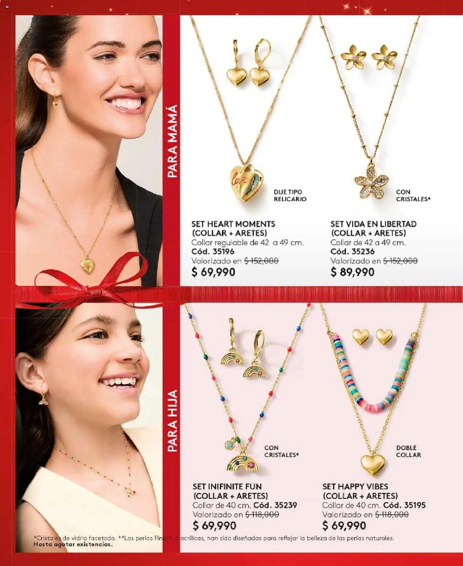 Ésika revista - valida desde el 03.11.2025 | Página: 94 | Productos: Aretes, Collar, Dije