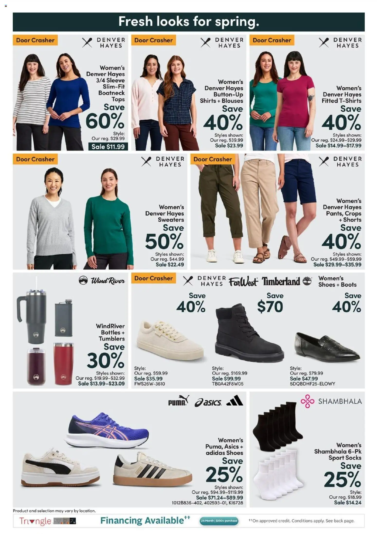 Mark's flyer valid from 09.04.2026 | Page: 3 | Products: Boots, Shoes, Shorts, Socks