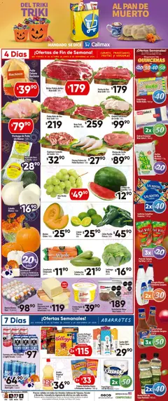 Vista previa de Calimax folleto Rosarito, nuevo folleto de la tienda, válido en México a partir del 31.10.2025