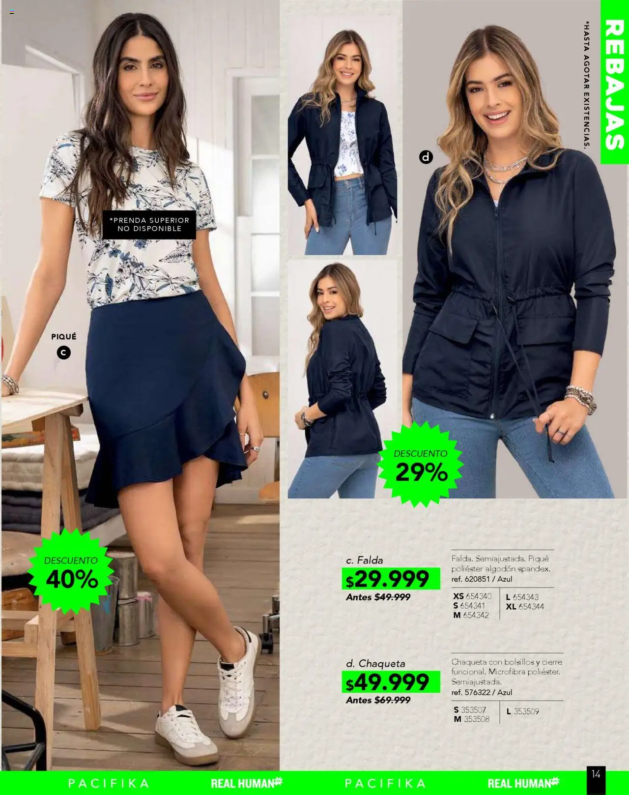 Pacifika revista - valida desde el 16.06.2025 | Página: 193 | Productos: Algodón, Falda, Chaqueta