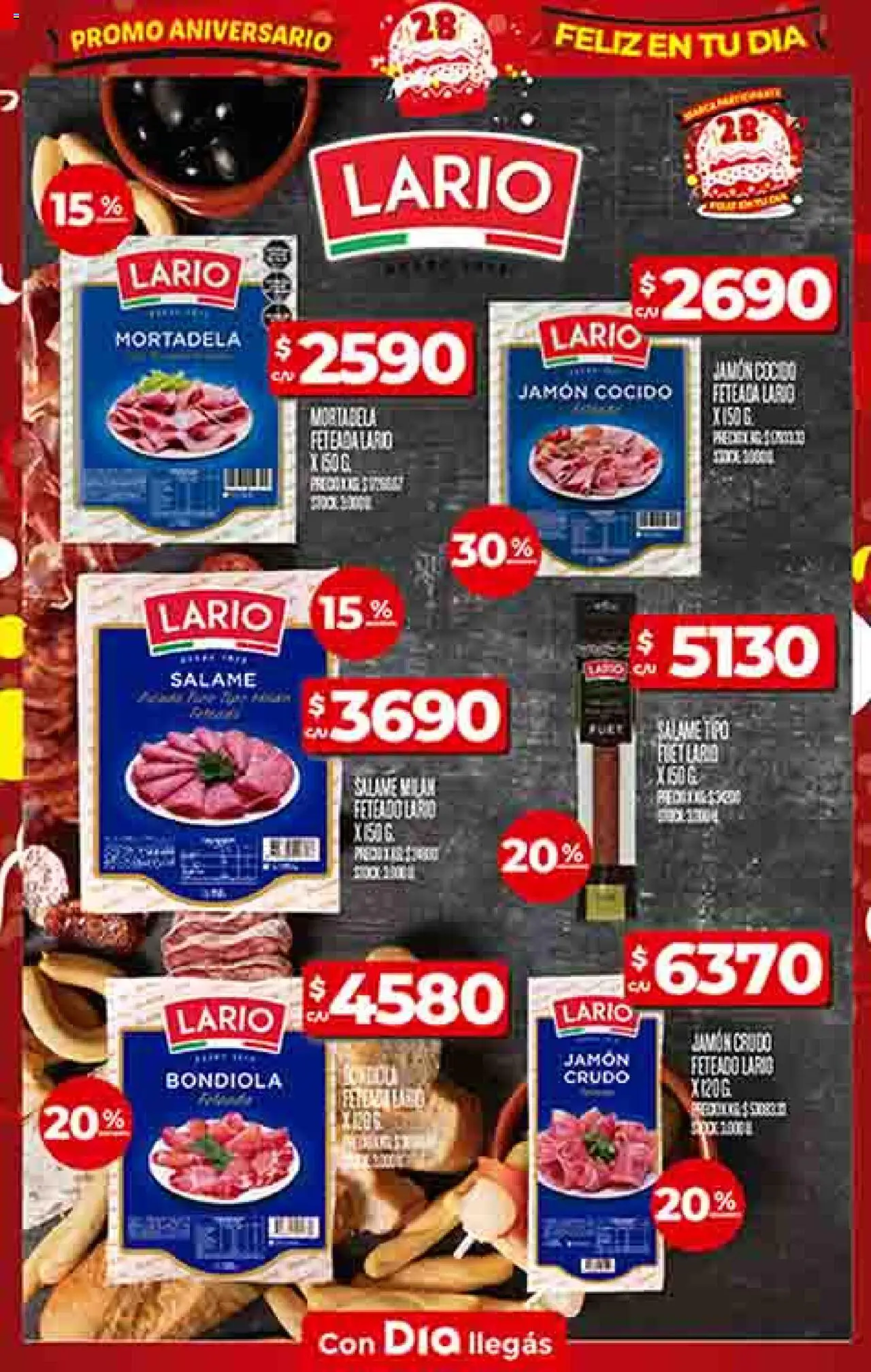 Dia - Ofertas │ válido desde el 24.09.2025 | Página: 10 | Productos: Jamón cocido, Mortadela, Jamón, Salame