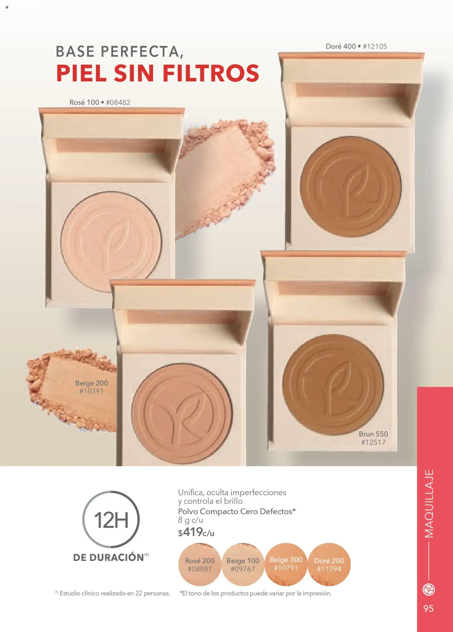 Nuevas ofertas de Yves Rocher válidas en toda la República Mexicana desde el 03.03.2026. ¡Encuentra las mejores ofertas en Yves Rocher campaña 4 2026! | Página: 97 | Productos: Brillo, Polvo compacto, Maquillaje, Polvo