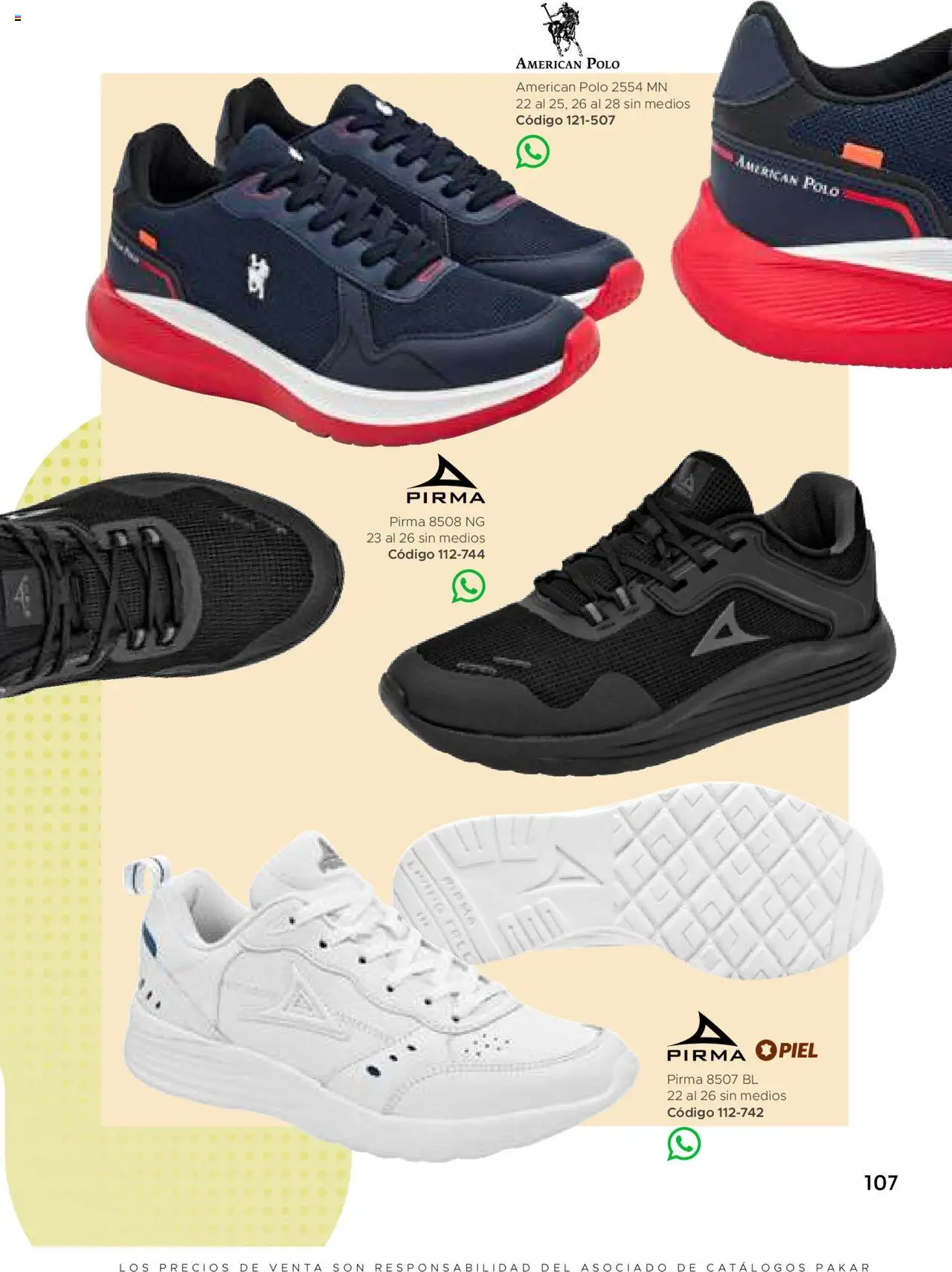 Nuevas ofertas de SC Pakar válidas en toda la República Mexicana desde el 24.07.2025. ¡Encuentra las mejores ofertas en SC Pakar - Catálogo Junior otoño / invierno! | Página: 107