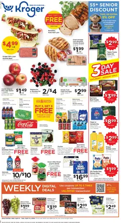 Preview of Kroger weekly ads valid from 08.04.2026