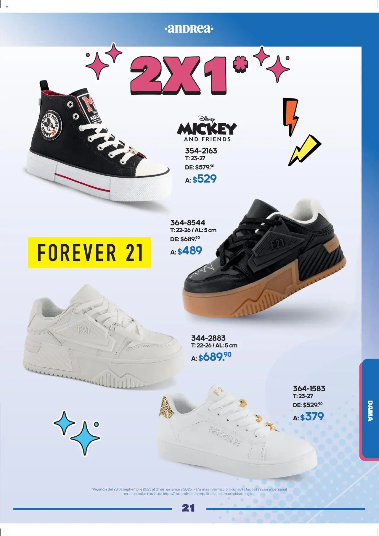 Nuevas ofertas de Andrea válidas en toda la República Mexicana desde el 28.09.2025. ¡Encuentra las mejores ofertas en Andrea - Catálogo Andrea Fest! | Página: 21 | Productos: Mouse