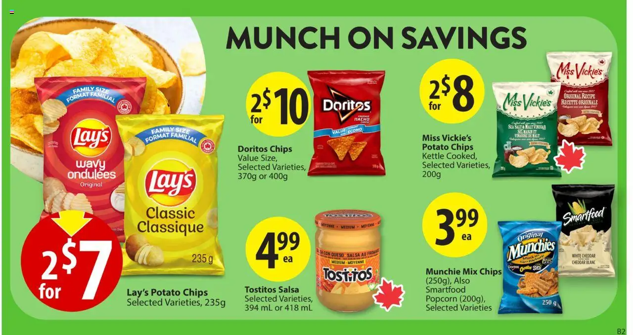 Save on foods flyer valid from 11.09.2025 | Page: 15 | Products: Chips, Kettle