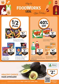 Preview of Foodworks catalogue SA - valid from 01.04.2026