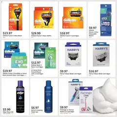 Preview of Fareway weekly ads valid from 30.03.2026 | Page: 36 | Products: Fusion, Razor Blade, Shave Gel, Sensor