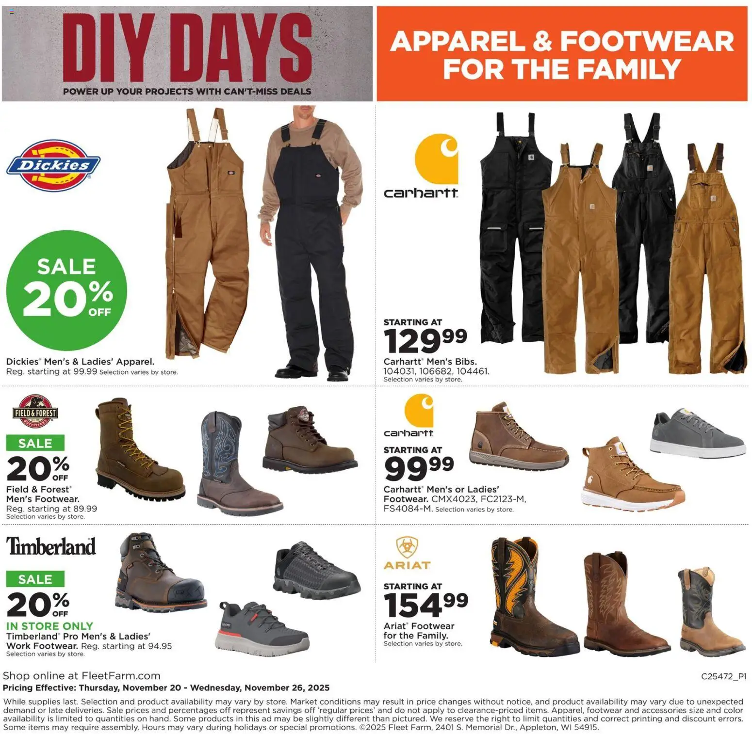 Mills Fleet Farm DIY Days - valid from 20.11.2025 | Page: 12