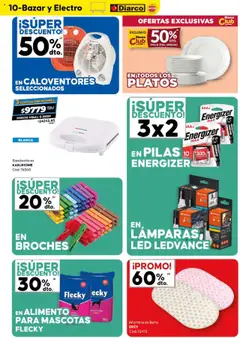 Diarco - Ofertas Diarco Barrio │ válido desde el 15.09.2025 | Página: 10 | Productos: Alfombra de baño, Sandwichera, Pilas, Baño