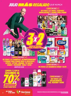 Nuevas ofertas de Soriana válidas en toda la República Mexicana desde el 25.07.2025. ¡Encuentra las mejores ofertas en Soriana - Julio Regalado Mercado Nacional! | Página: 4