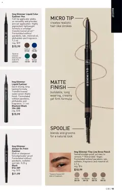 Avon flyer valid from 28.08.2025 | Page: 19 | Products: Fragrance, Eyeliner
