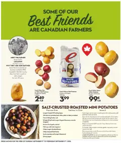 Longo's flyer valid from 11.09.2025 | Page: 12 | Products: Potatoes, Bag, Oven, Oil