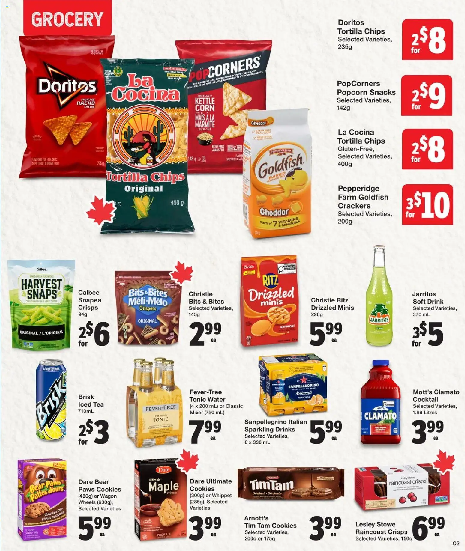 Quality Foods flyer valid from 05.03.2026 | Page: 9 | Products: Chips, Mixer, Cheese, Chocolate