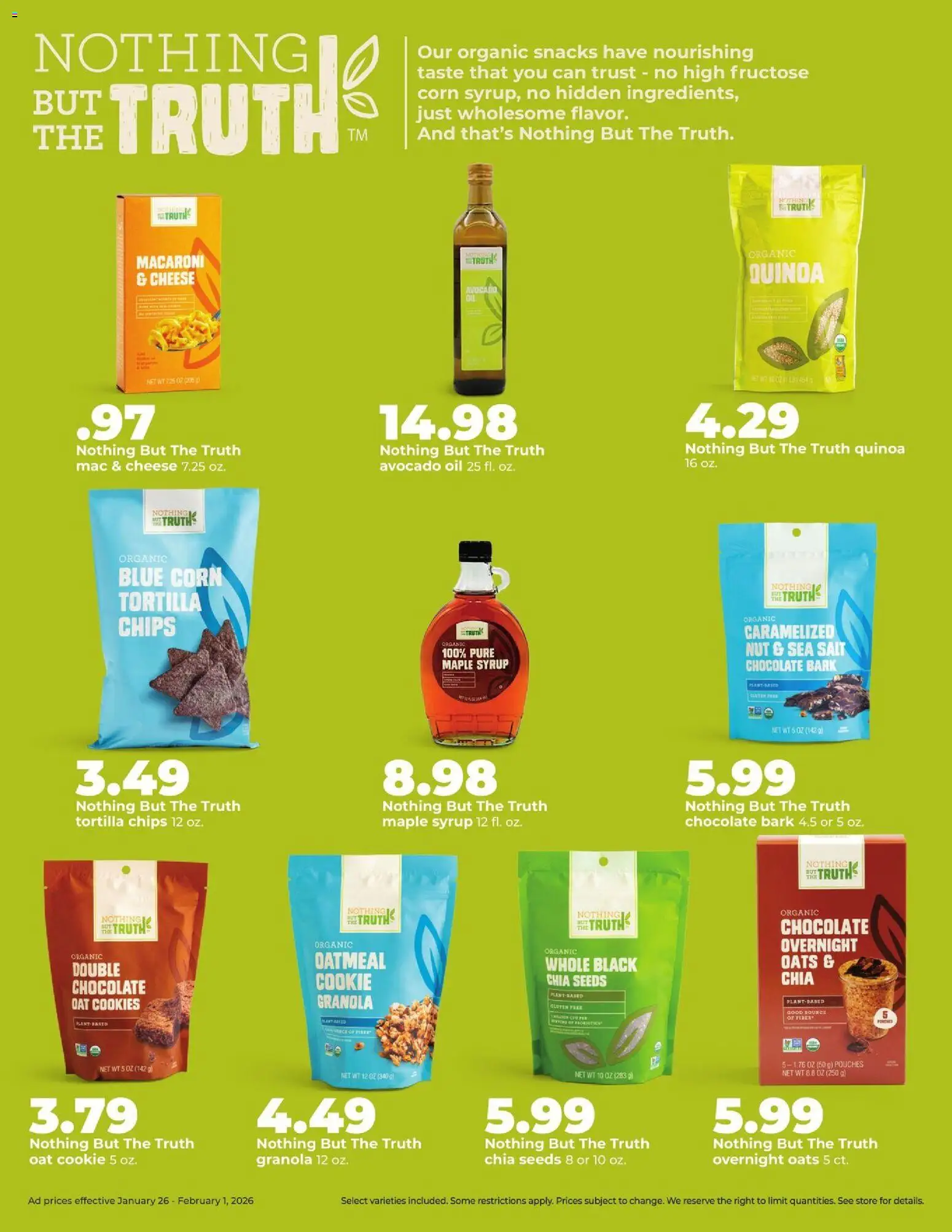 HyVee Weekly Ad - valid from 26.01.2026 | Page: 32 | Products: Corn, Oil, Chips, Salt