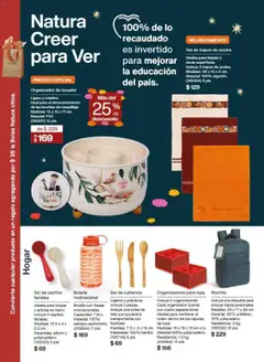 Vista previa de Natura - Campaña 15 2025, nuevo folleto de la tienda, válido en México a partir del 17.09.2025 | Página: 166 | Productos: Bolsa, Mochila, Cocina, Ropa