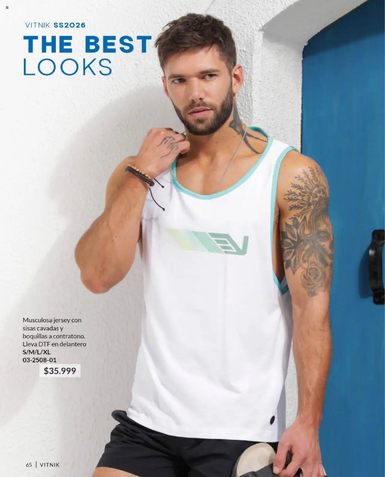 Vitnik - Catálogo Hombre │ válido desde el 07.10.2025 | Página: 65 | Productos: Musculosa