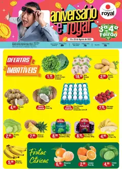 Royal Supermercados - Ofertas Feira - Pré-Visualização do folheto da loja Royal Supermercados, válido de 19.08.2025