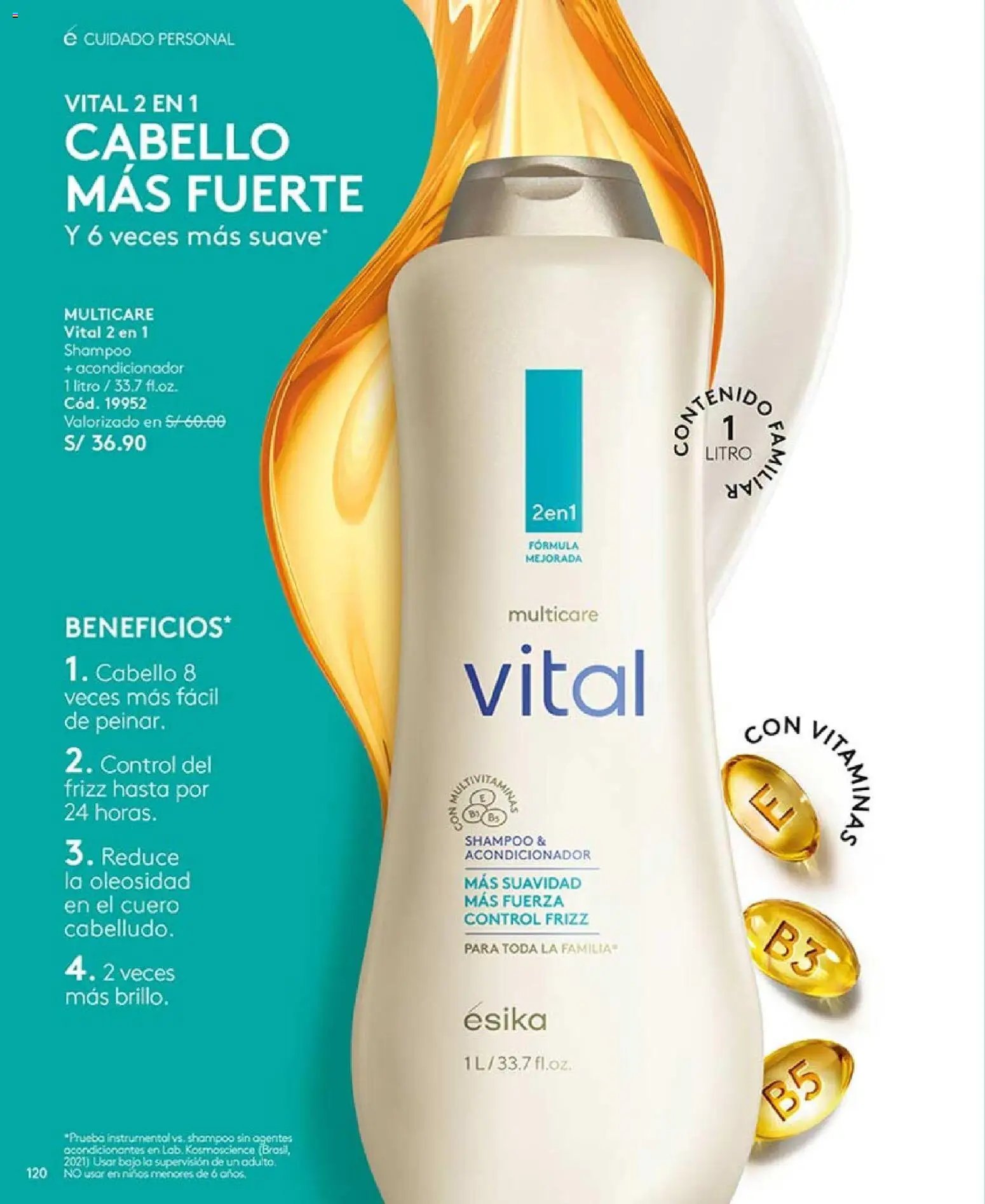 Catálogo Ésika válido desde 14.11.2025 | Página: 132 | Productos: Shampoo, Acondicionador