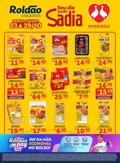 Roldão - Ofertas Seu Dia Pede Sadia - Pré-Visualização do folheto da loja Roldão, válido de 23.10.2025