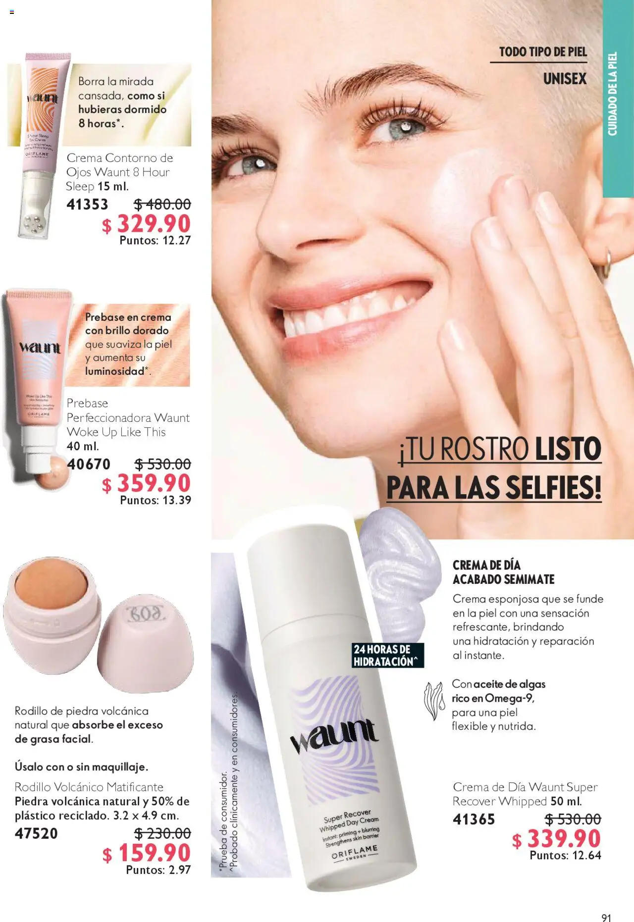 Nuevas ofertas de Oriflame válidas en toda la República Mexicana desde el 04.10.2025. ¡Encuentra las mejores ofertas en Oriflame - Campaña 14 2025! | Página: 91 | Productos: Contorno, Brillo, Flexible, Rodillo