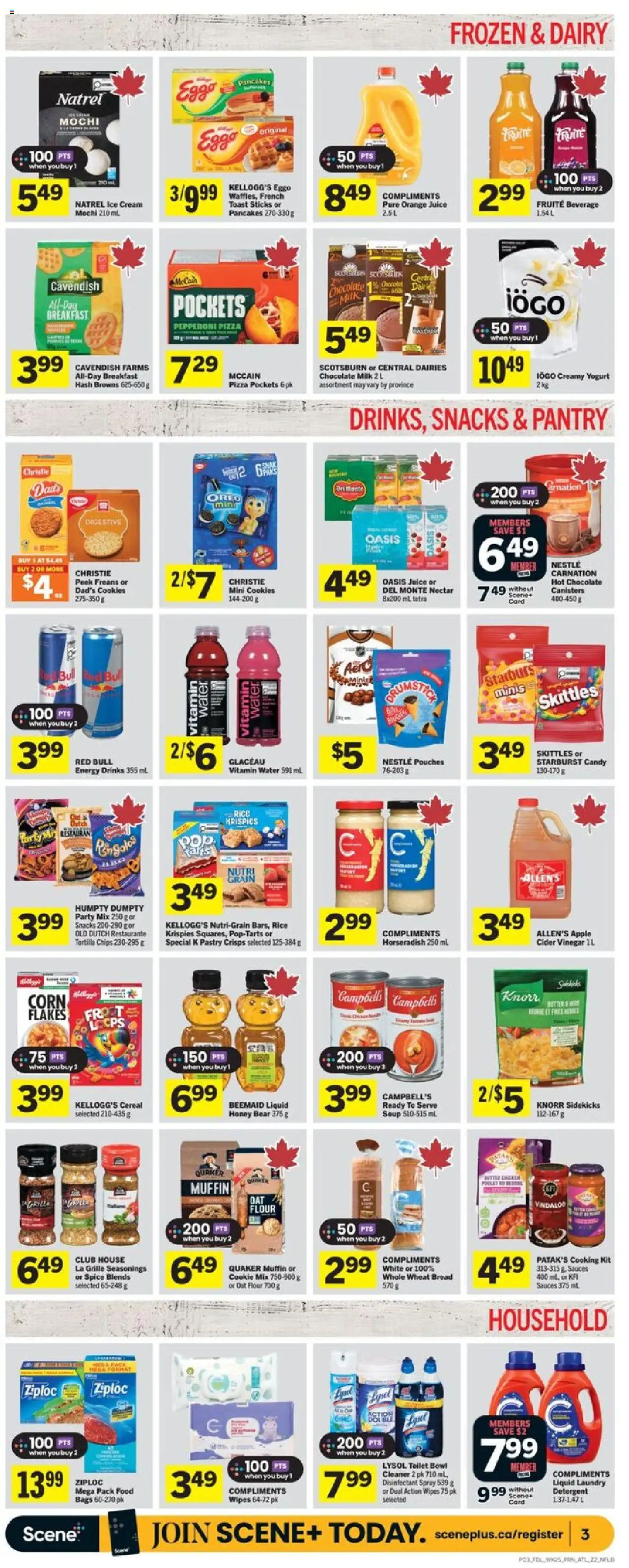 Foodland flyer valid from 16.10.2025 | Page: 4 | Products: Rice, Chips, Flakes, Ice cream