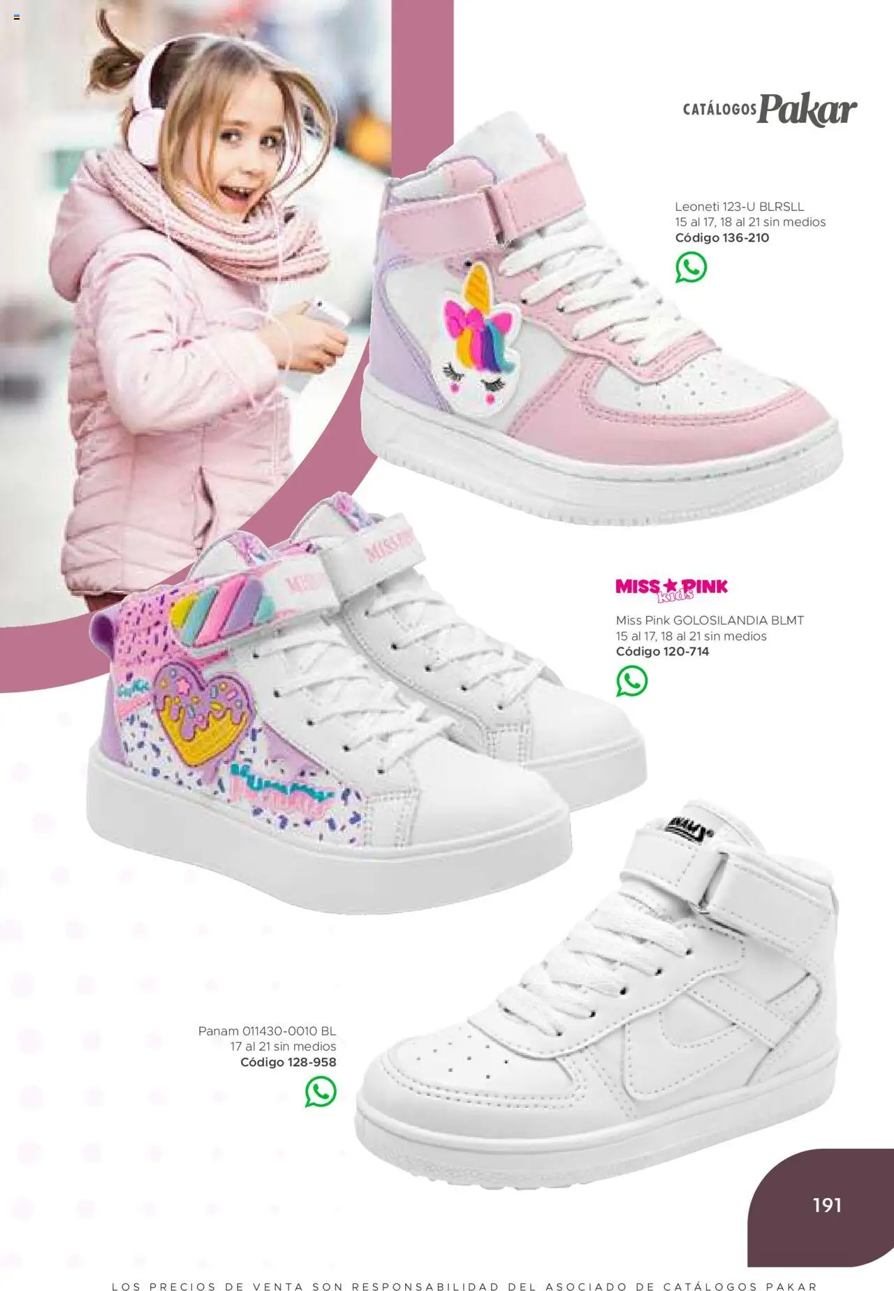 Nuevas ofertas de SC Pakar válidas en toda la República Mexicana desde el 24.07.2025. ¡Encuentra las mejores ofertas en SC Pakar - Catálogo Nina otoño / invierno! | Página: 191