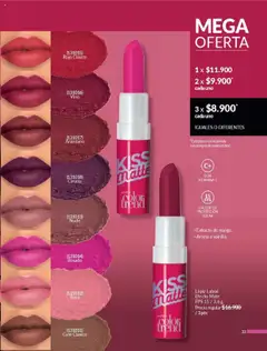 Avon revista - valida desde el 13.07.2025 | Página: 33 | Productos: Lápiz labial, Café, Vino