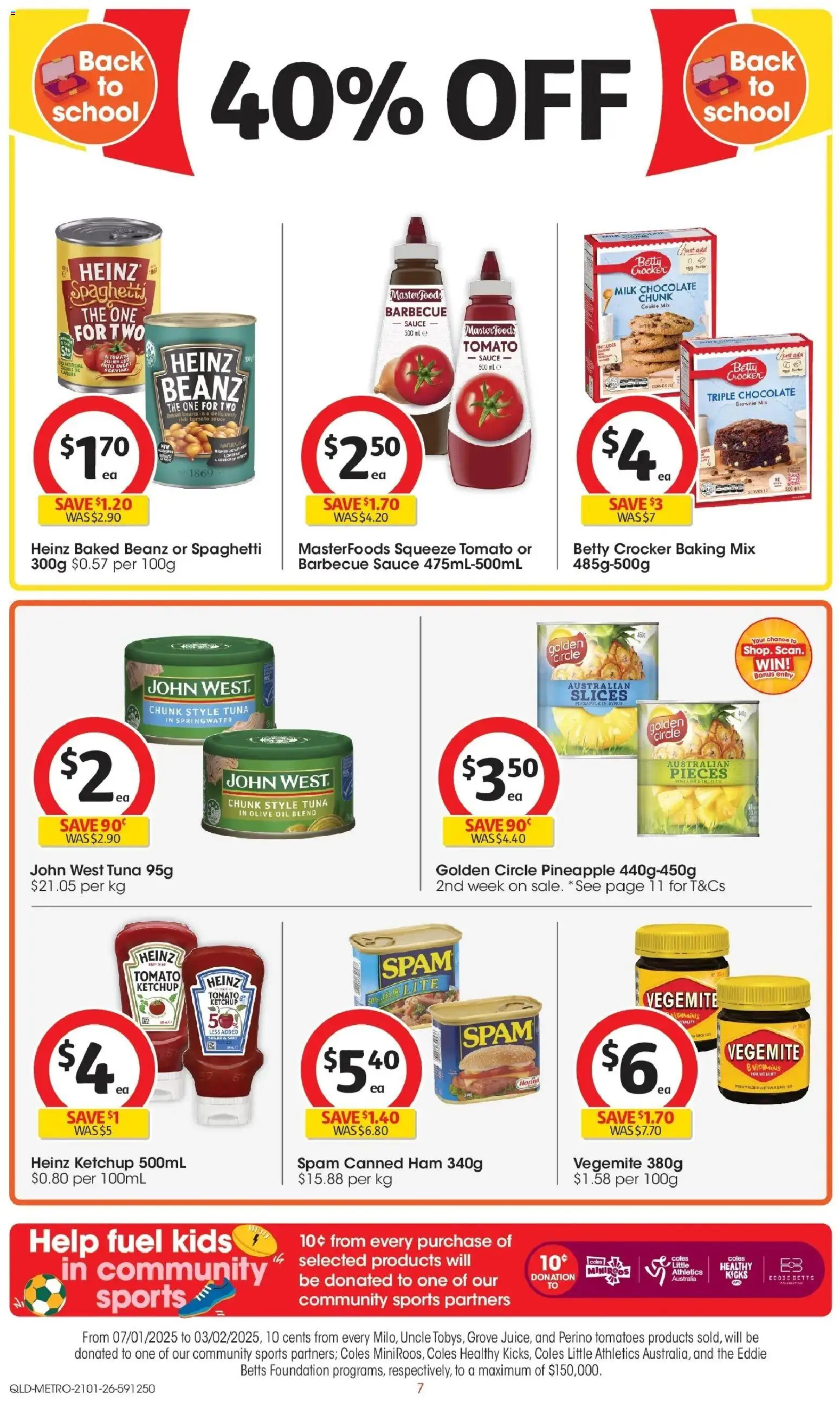 Coles catalogue - valid from 21.01.2026 | Page: 7 | Products: Oil, Chocolate, Pineapple, Olive oil