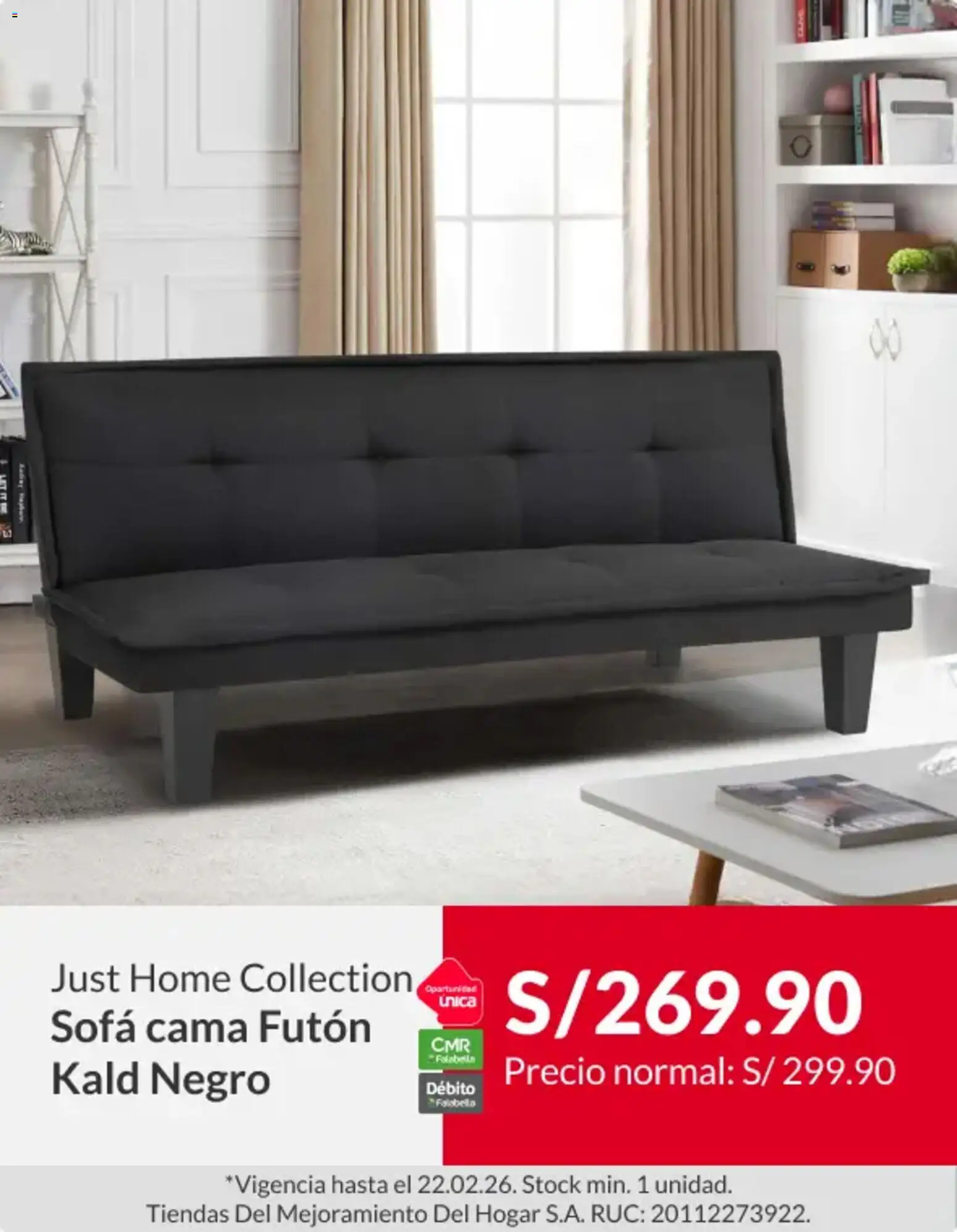 Catálogo Sodimac válido desde 16.02.2026 | Página: 6 | Productos: Cama, Sofá