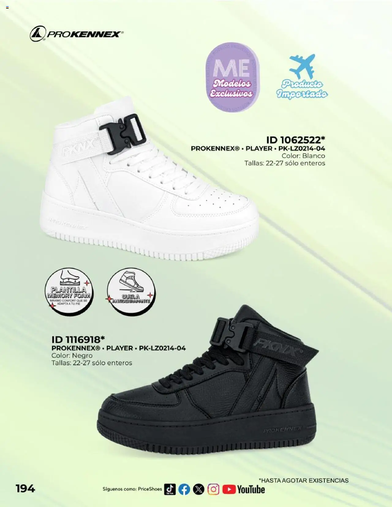 Nuevas ofertas de Price Shoes válidas en toda la República Mexicana desde el 19.10.2025. ¡Encuentra las mejores ofertas en Price Shoes catálogo Exclusivos 2025! | Página: 194