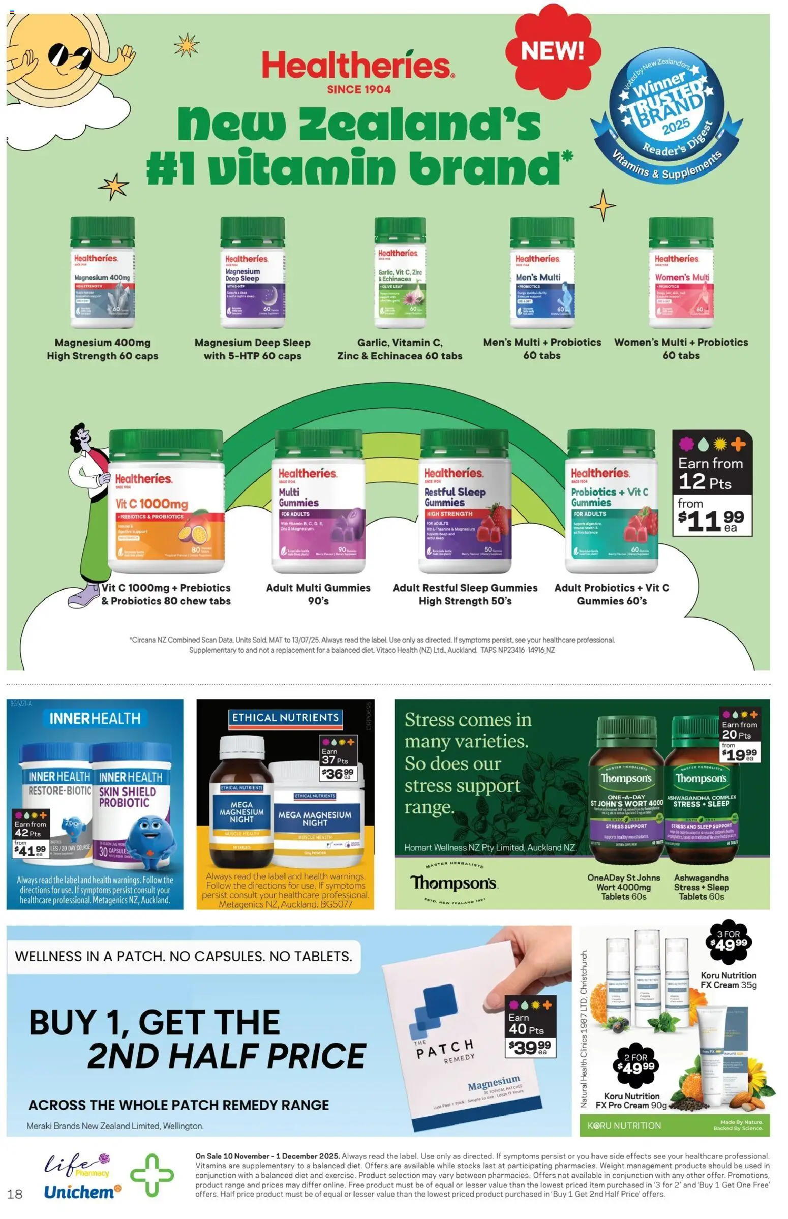 Life Pharmacy catalogue from 10.11.2025 | Page: 18