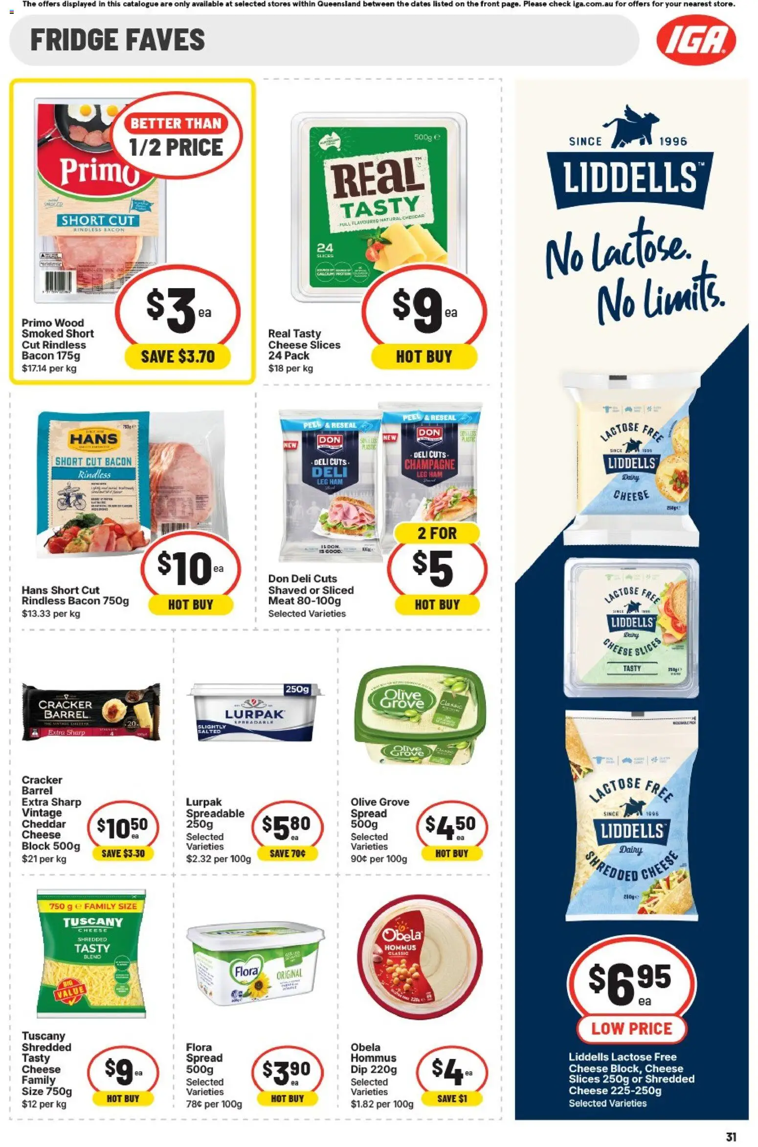 IGA catalogue - valid from 04.03.2026 | Page: 34 | Products: Pot, Milk, Juice, Cream