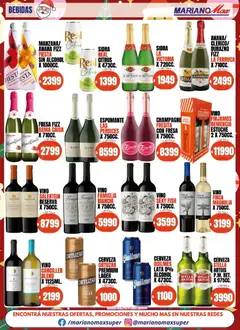 Vista previa Mariano Max catálogo válido desde el 16.12.2025 | Página: 5 | Productos: Champagne, Limón, Pomelo, Vino