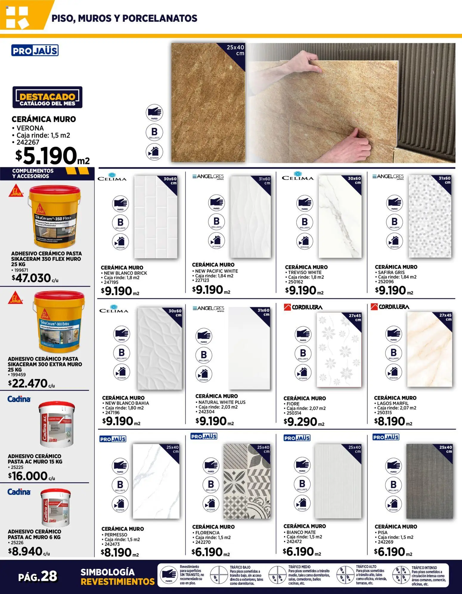 Construmart Ofertas │ válido desde el 01.12.2025 | Página: 28 | Productos: Caja, Cerámico, Mate, Pasta