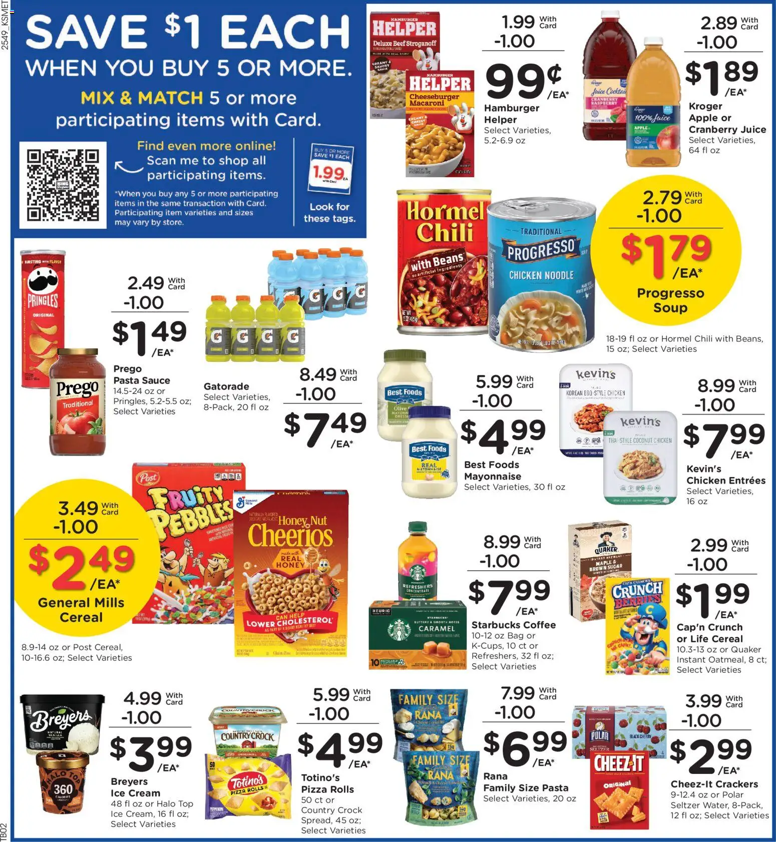 King Soopers Weekly Ad - valid from 07.01.2026 | Page: 4 | Products: Juice, Cream, Mayonnaise, Raspberry