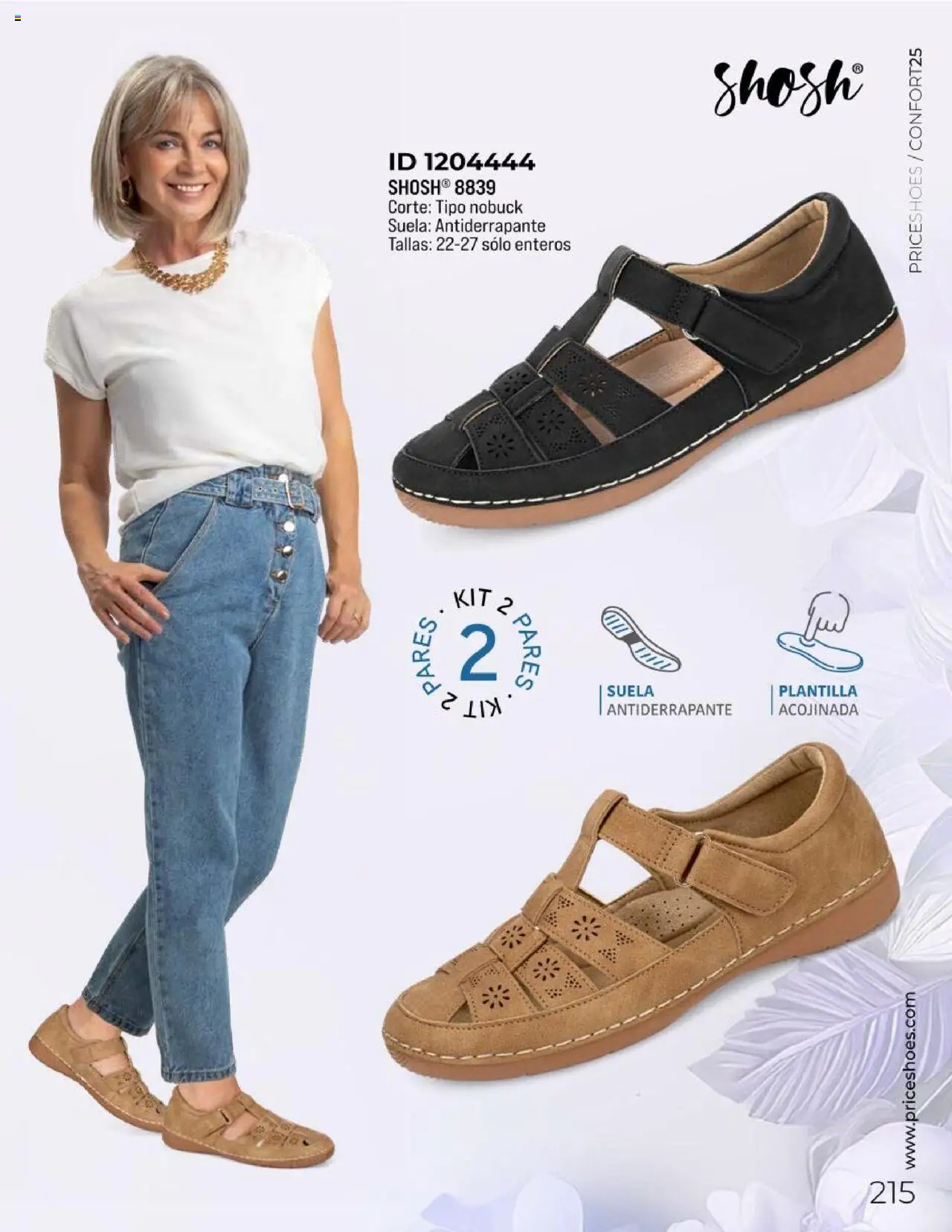 Nuevas ofertas de Price Shoes válidas en toda la República Mexicana desde el 10.02.2025. ¡Encuentra las mejores ofertas en Price Shoes catálogo Confort! | Página: 215