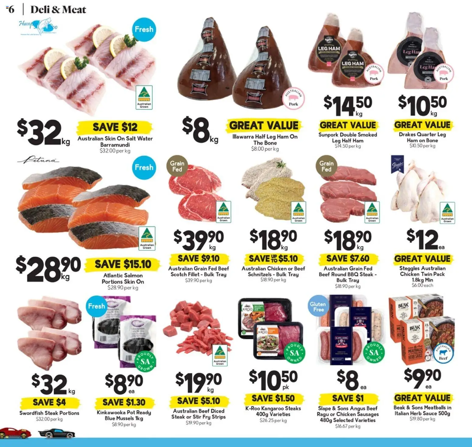 Drakes catalogue - valid from 05.11.2025 | Page: 6 | Products: Chicken, Beef, Steak, Salt