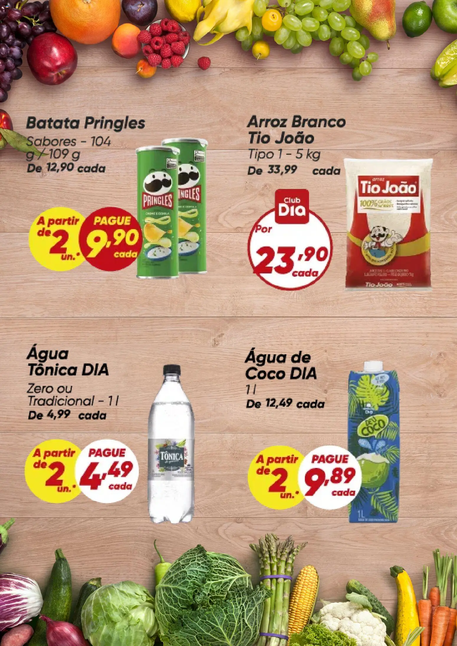 Dia Folheto - válido de 02.03.2026 | Página: 3 | Produtos: Coco, Água tônica, Arroz, Batata