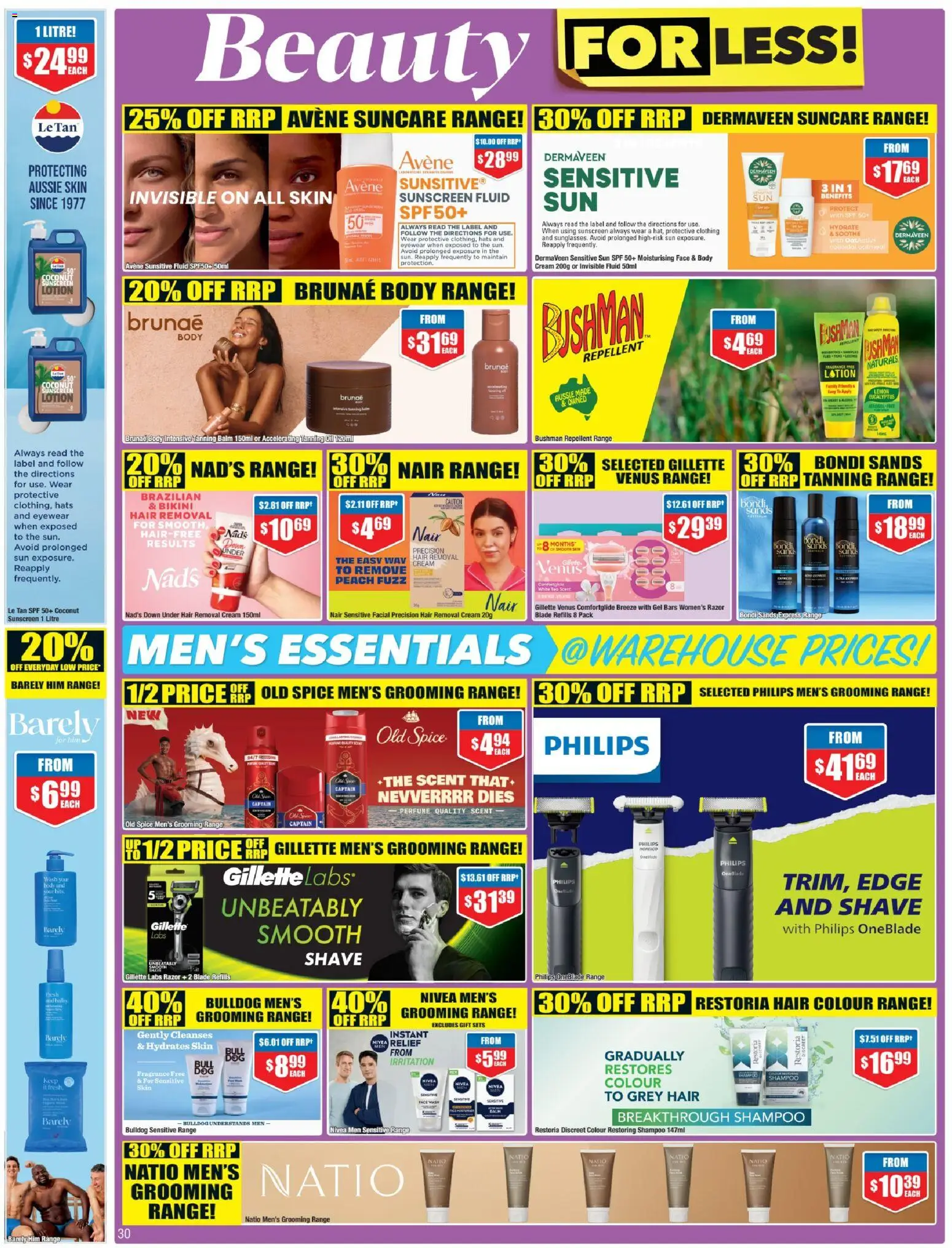 Chemist Warehouse catalogue - valid from 26.03.2026 | Page: 30 | Products: Shampoo, Hair colour, Cream, Face wash