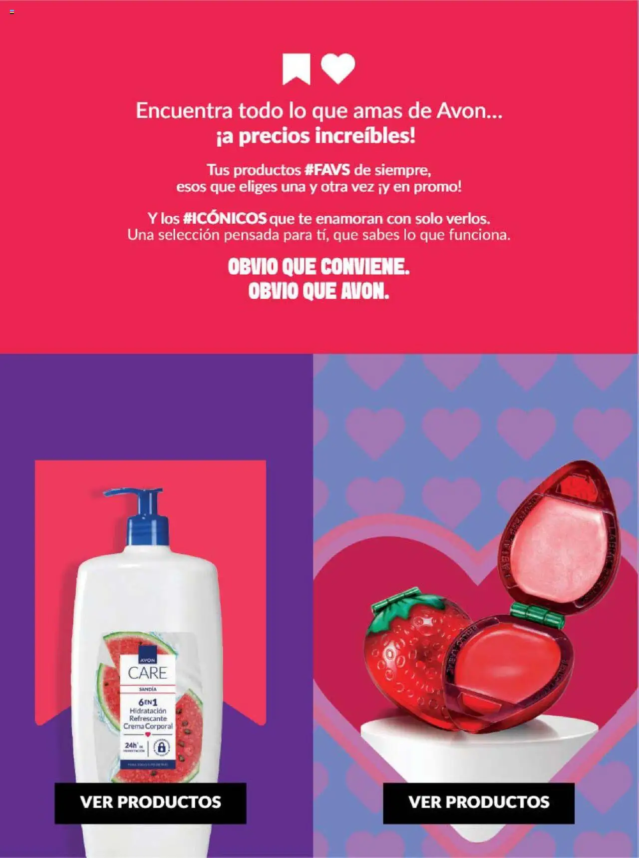 Nuevas ofertas de AVON válidas en toda la República Mexicana desde el 09.08.2025. ¡Encuentra las mejores ofertas en AVON - Campaña 13 2025! | Página: 6 | Productos: Sandía, Crema, Body, Crema corporal