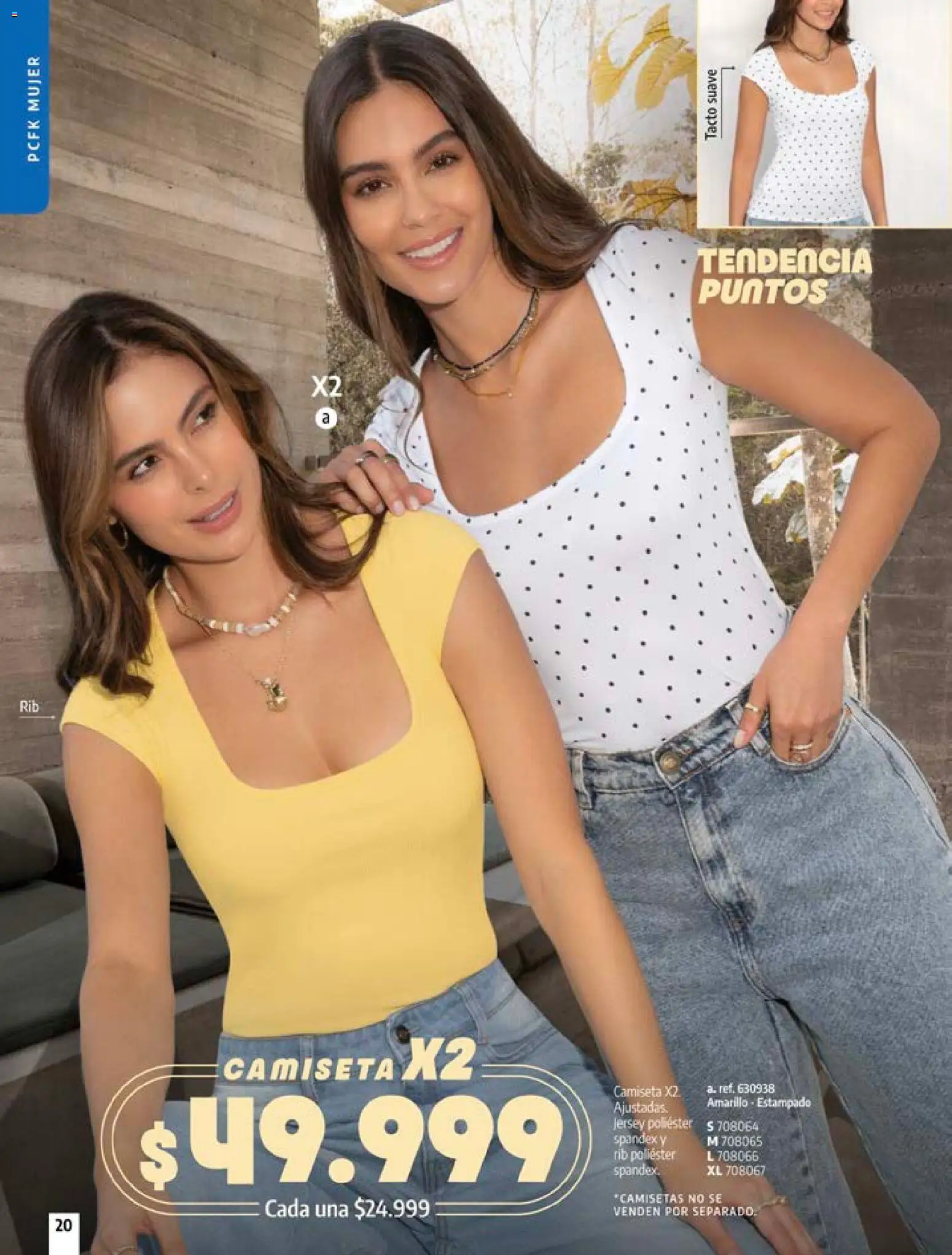 Pacifika revista - valida desde el 24.04.2026 | Página: 20 | Productos: Camiseta